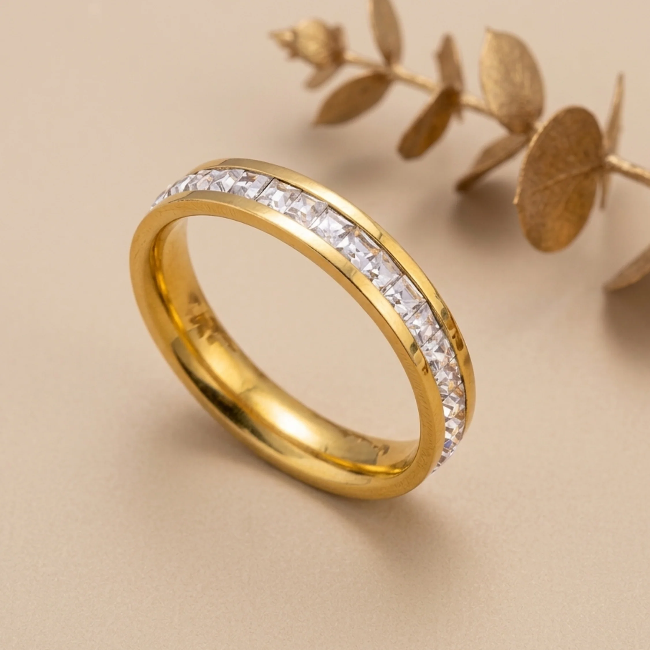 Katarina Radiance Crystal Band Ring - Image 3