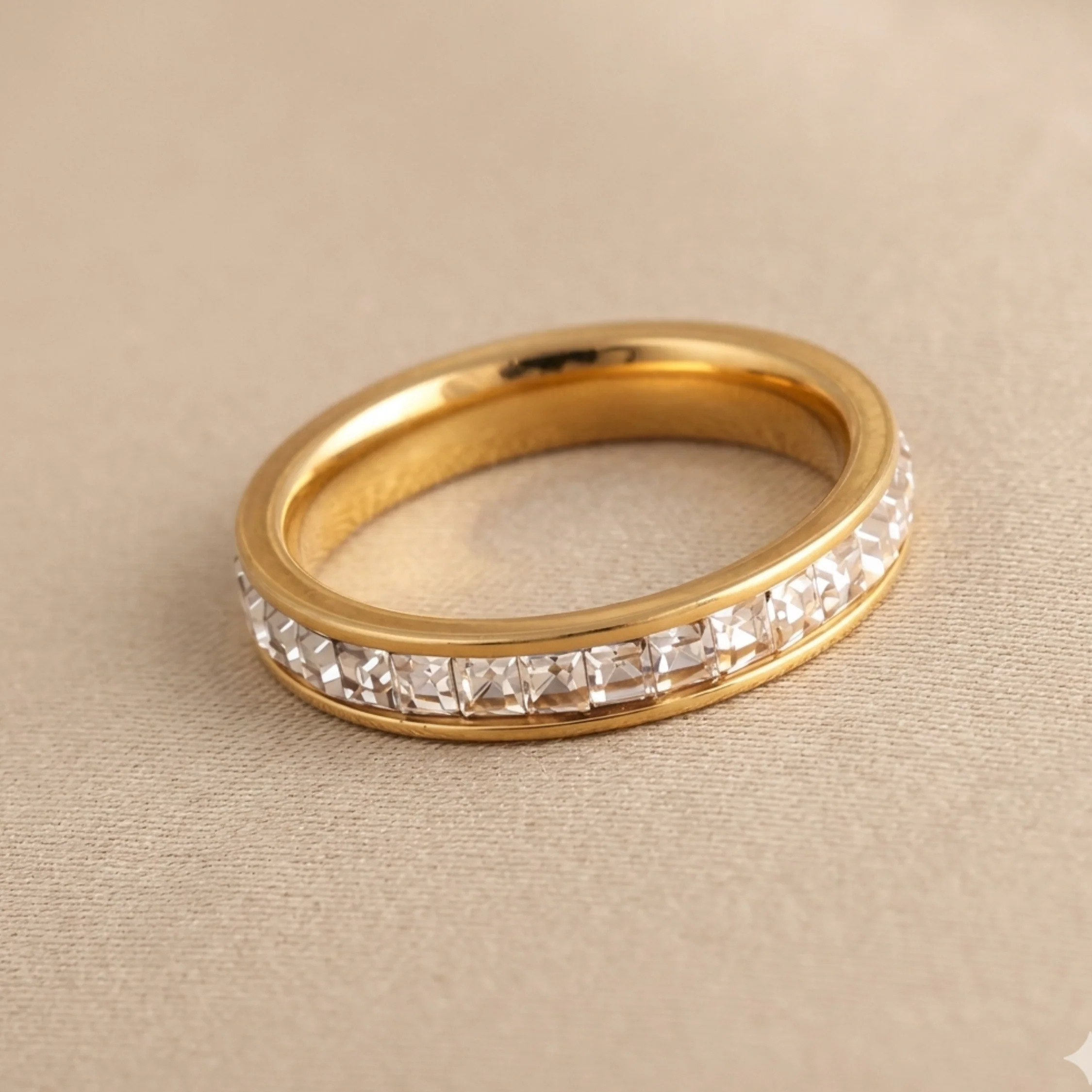 Katarina Radiance Crystal Band Ring - Image 4