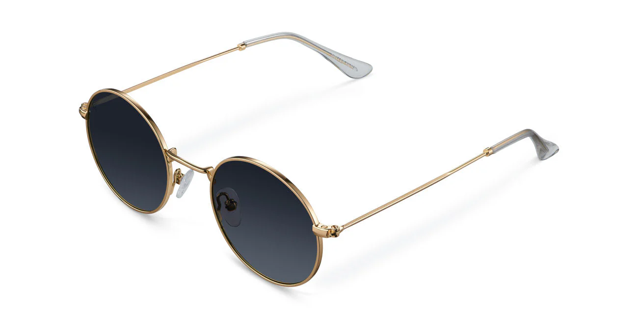 Kendi Gold Carbon Polarized Sunglasses