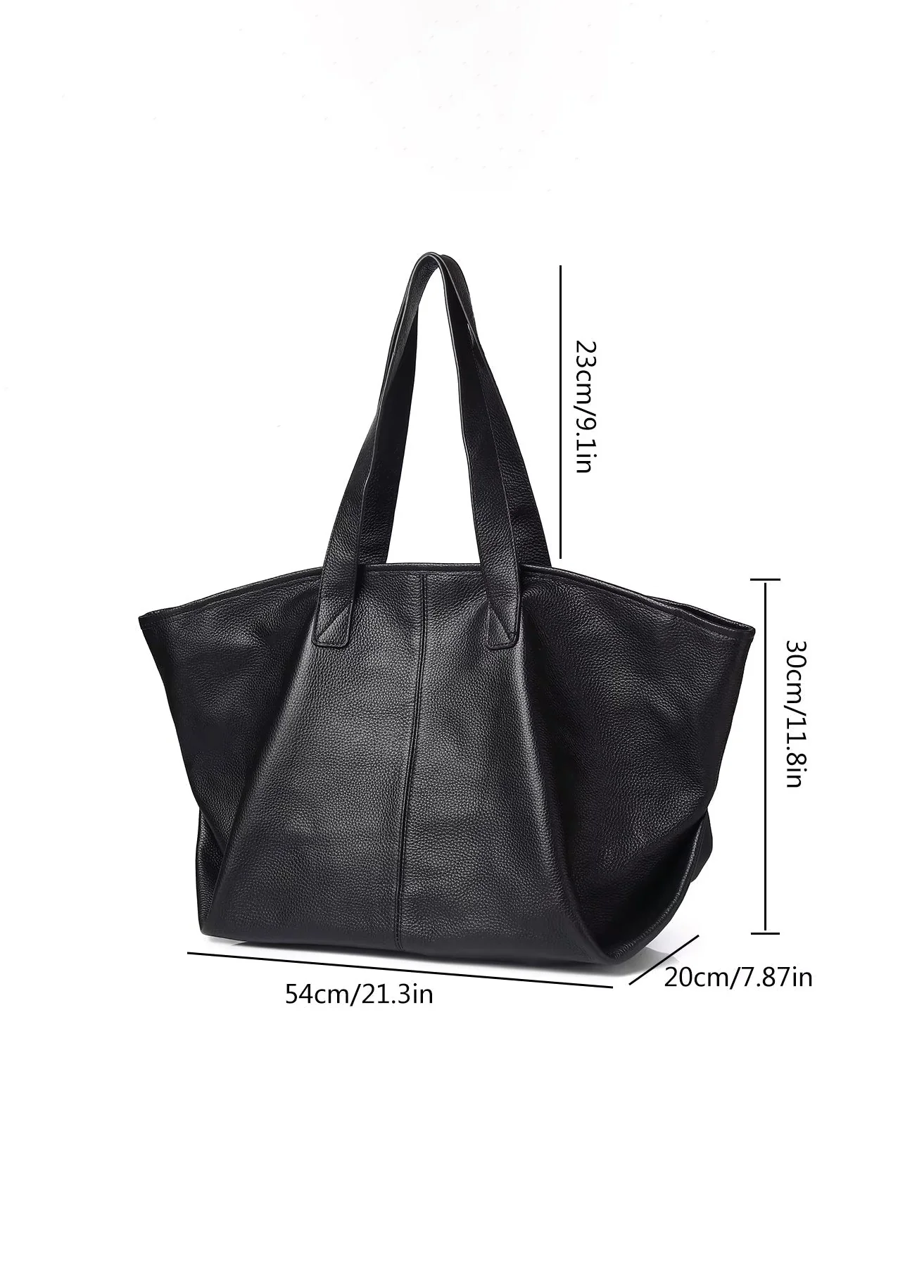 Livia Pebbled Luxe Tote - Image 7