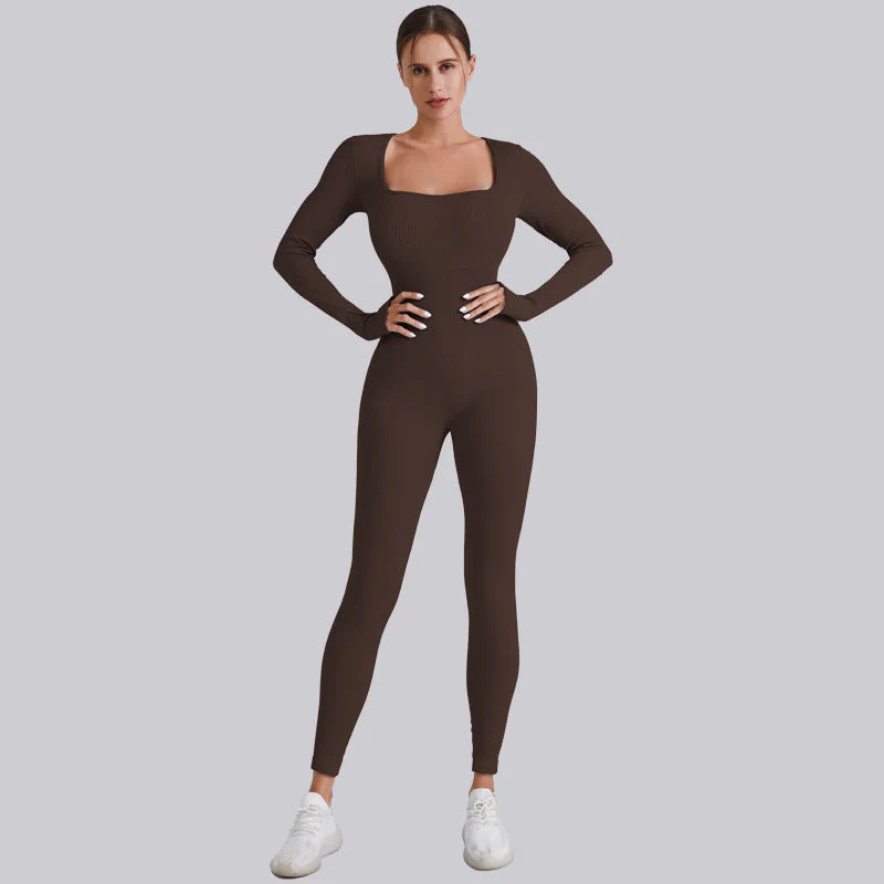 Long Sleeve Full Body Shaper Bodysuit - Image 6
