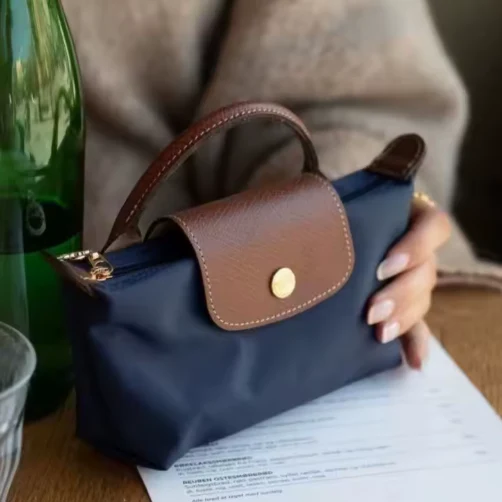 Essentials Mini Leather Pouch - Image 2