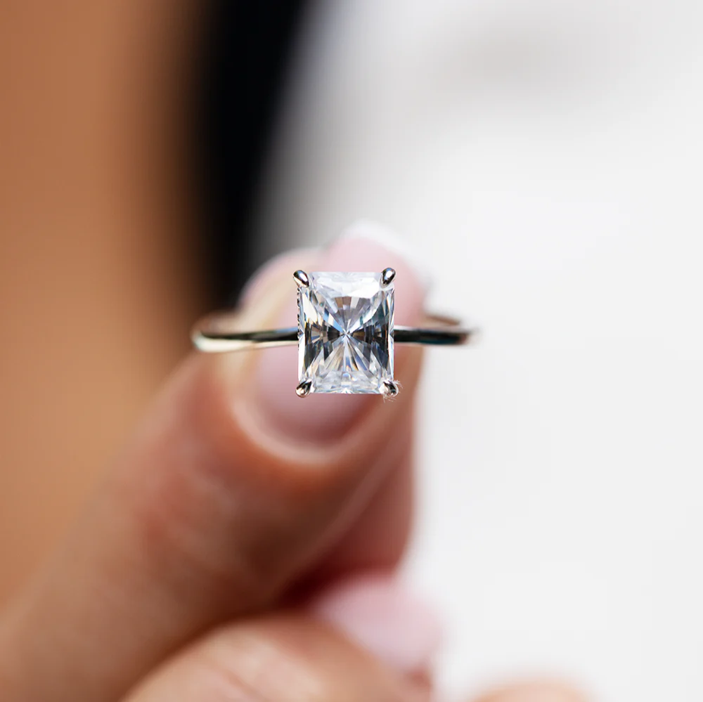 Luminous Promise Moissanite Ring - Image 11