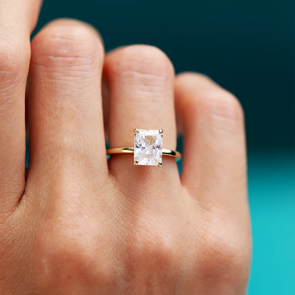 Luminous Promise Moissanite Ring - Image 13