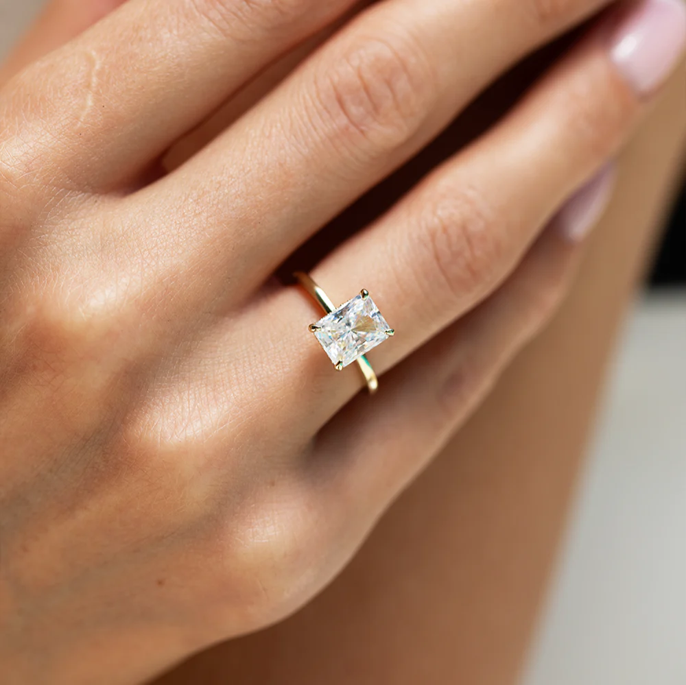 Luminous Promise Moissanite Ring - Image 15