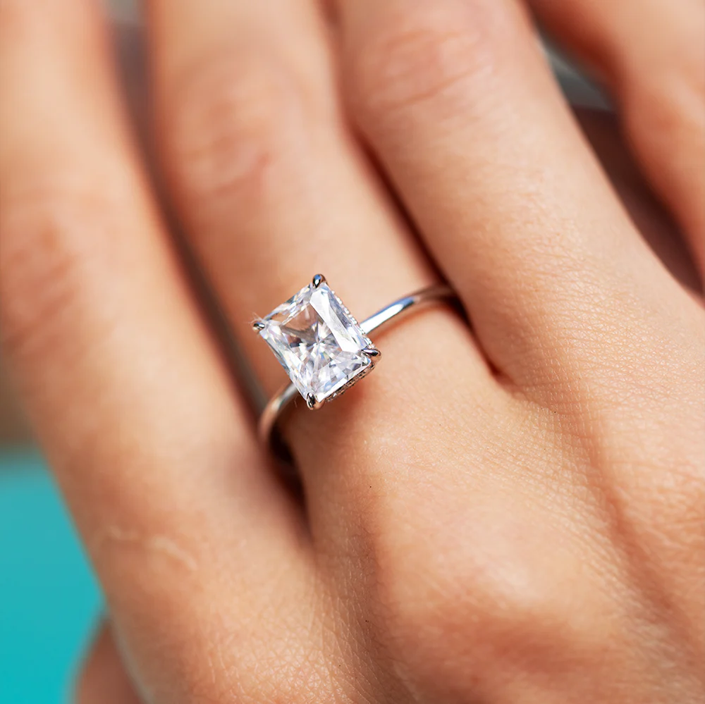 Luminous Promise Moissanite Ring - Image 16