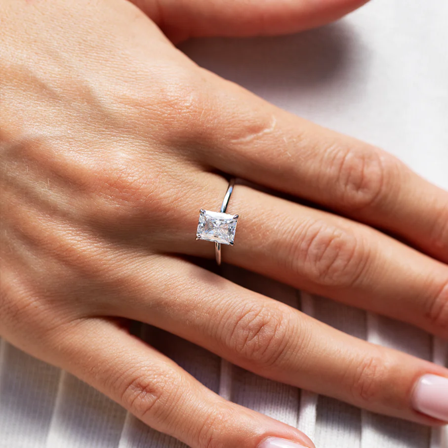 Luminous Promise Moissanite Ring - Image 17