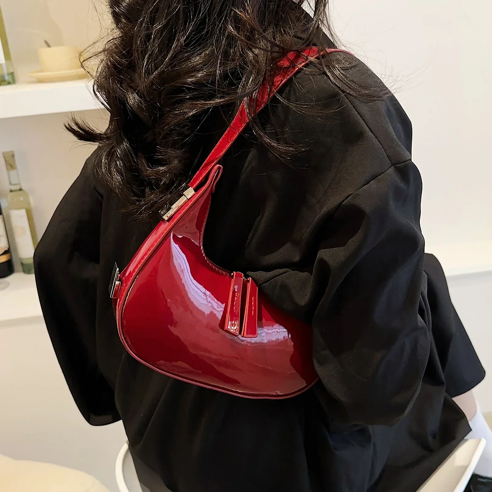 Lunara Crescent Crossbody - Image 5