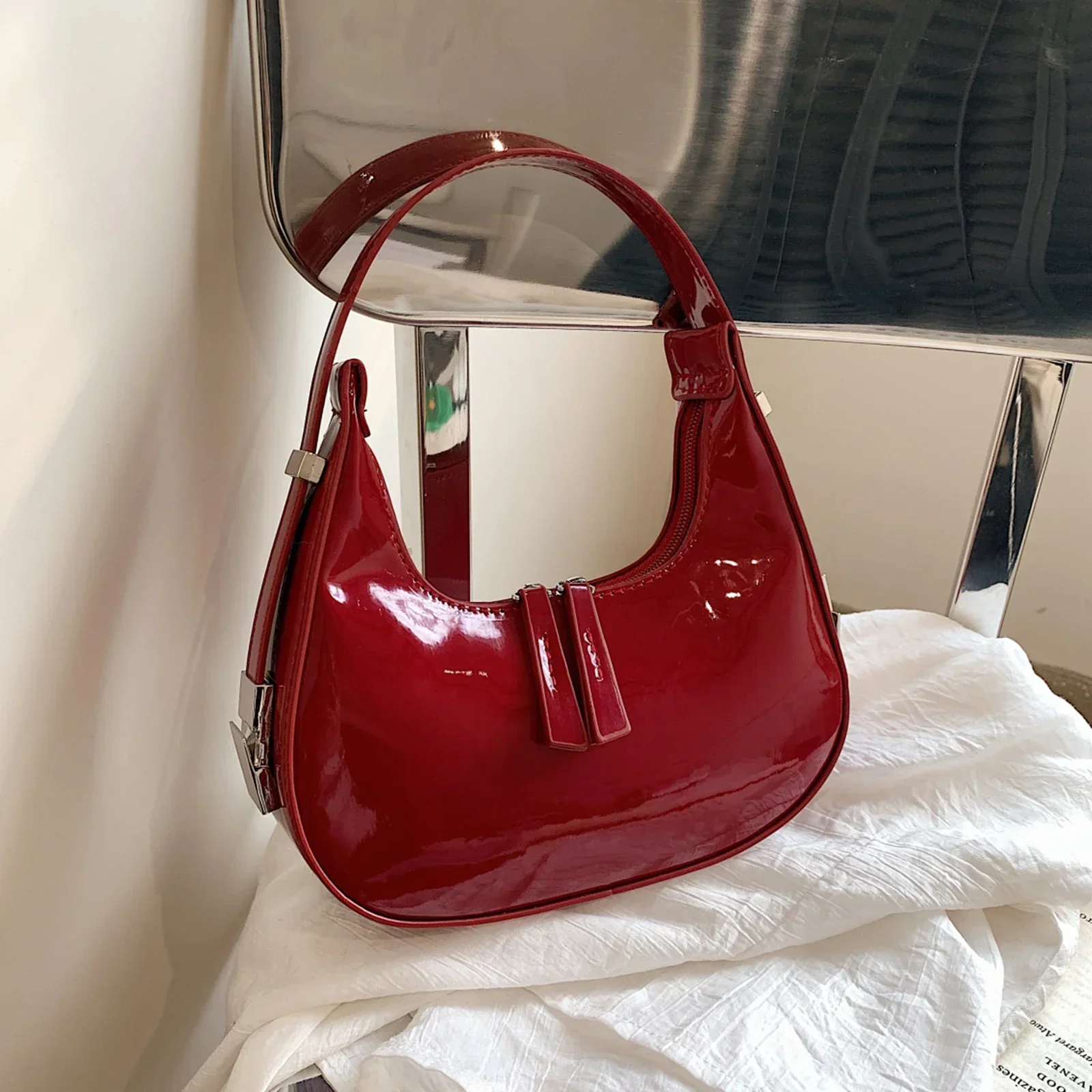 Lunara Crescent Crossbody - Image 7