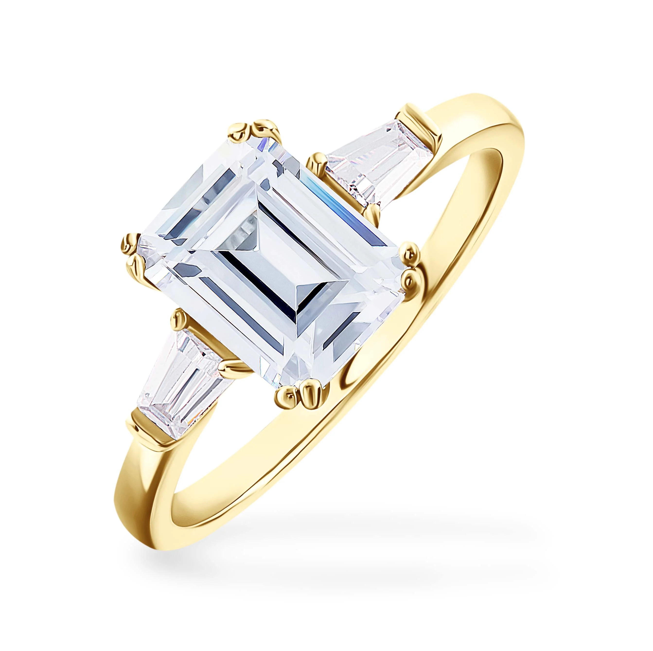 Lustrous Devotion Moissanite Solitaire Ring - Image 6