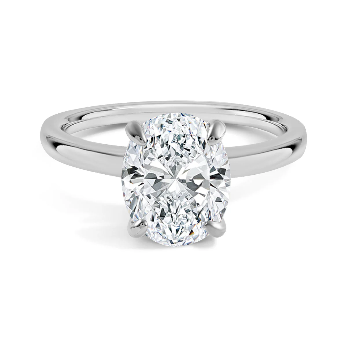 Lustrous Moissanite Elegance Ring - Image 7