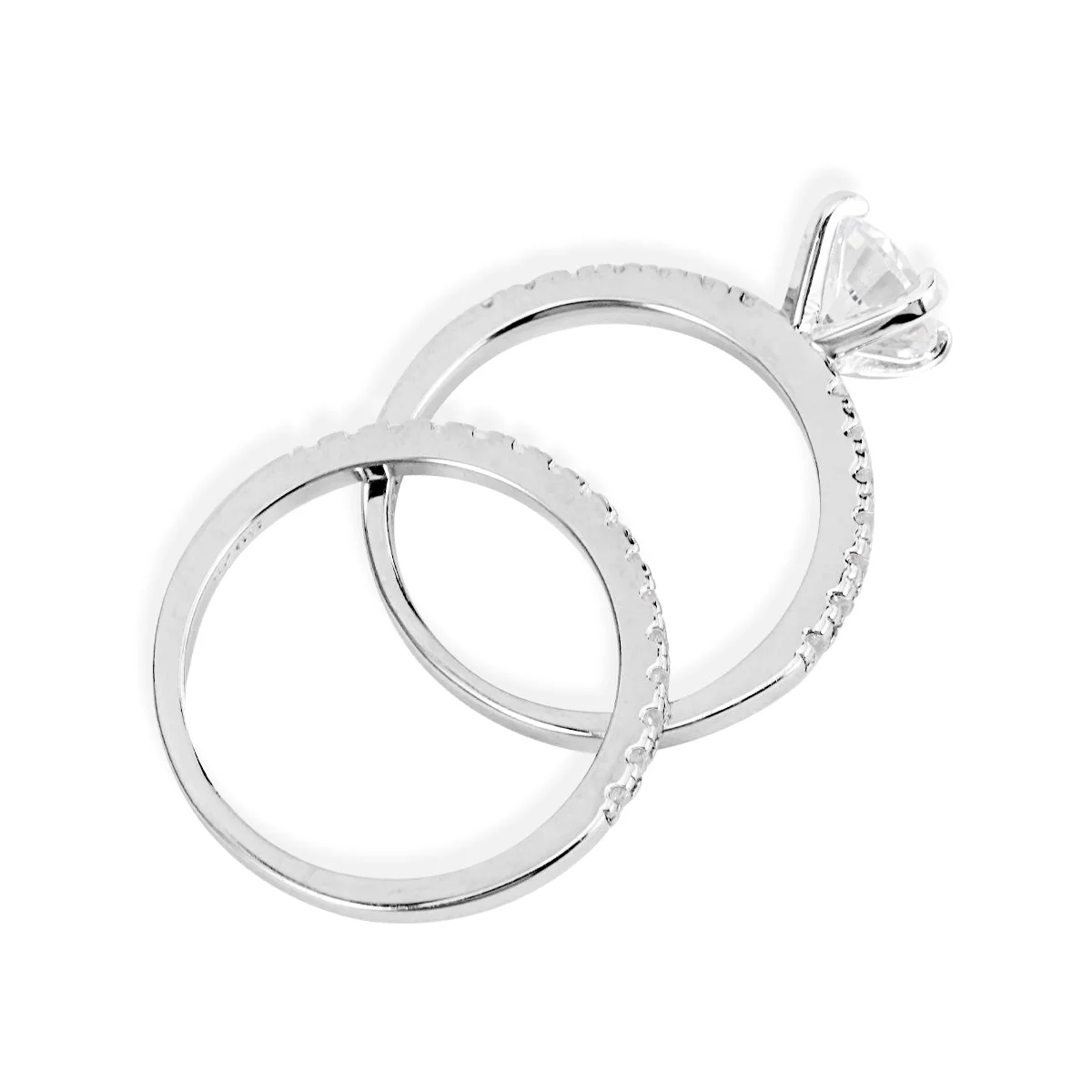Lustrous Promise Moissanite Ring - Image 4