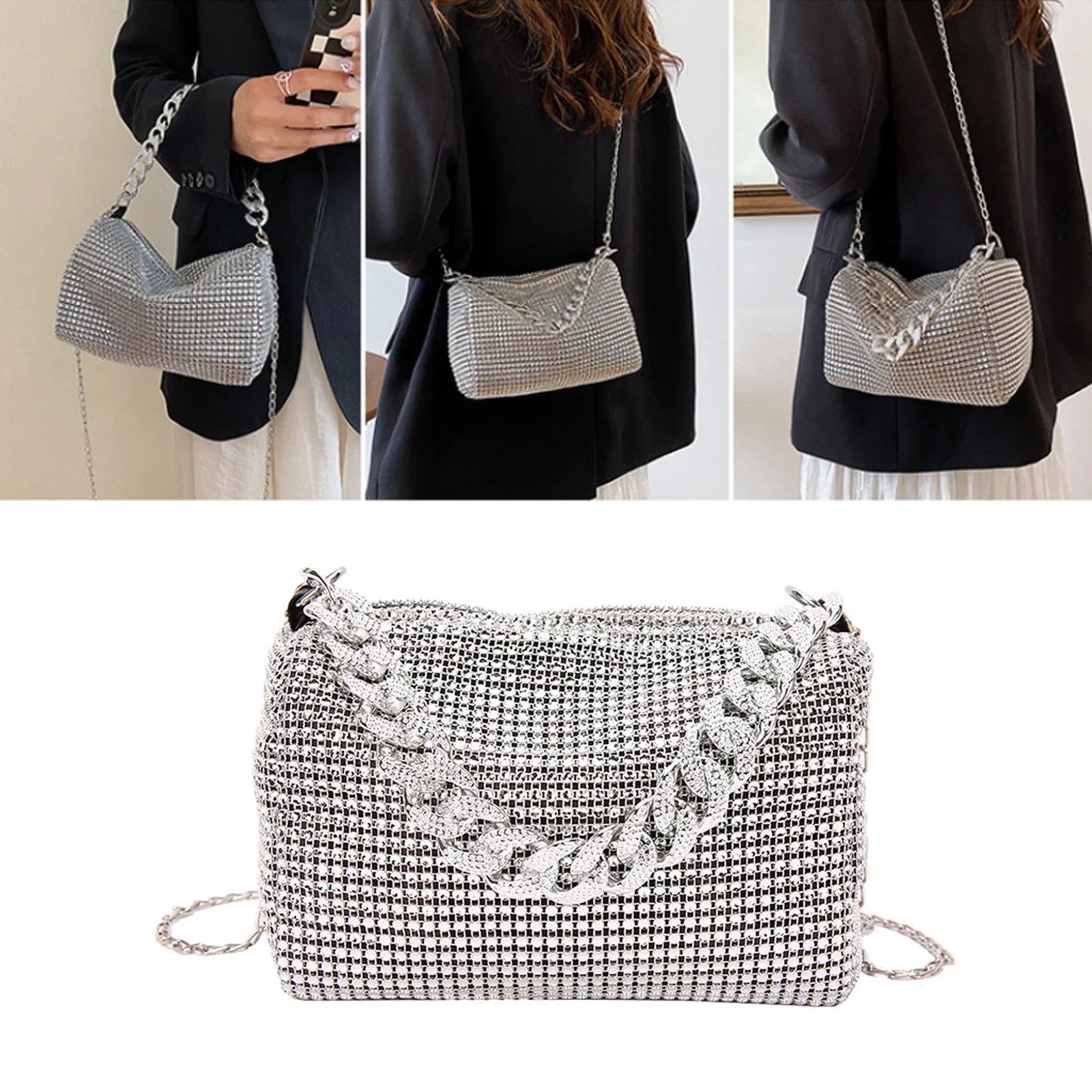 Luxury PU Leather Women's Handbag – Stylish, Spacious, and Versatile for Every Occasion - Image 6