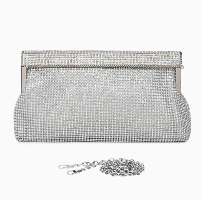 Luxury Glamour Diamond Clutch Bag - Sparkling Evening Bag for Special Occasions - Image 7