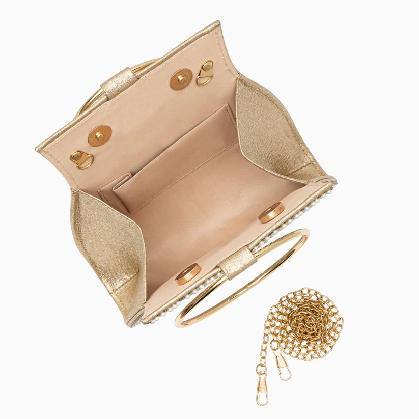 Luxe Shimmering Handbag - Elegant and Versatile  Bag - Image 4