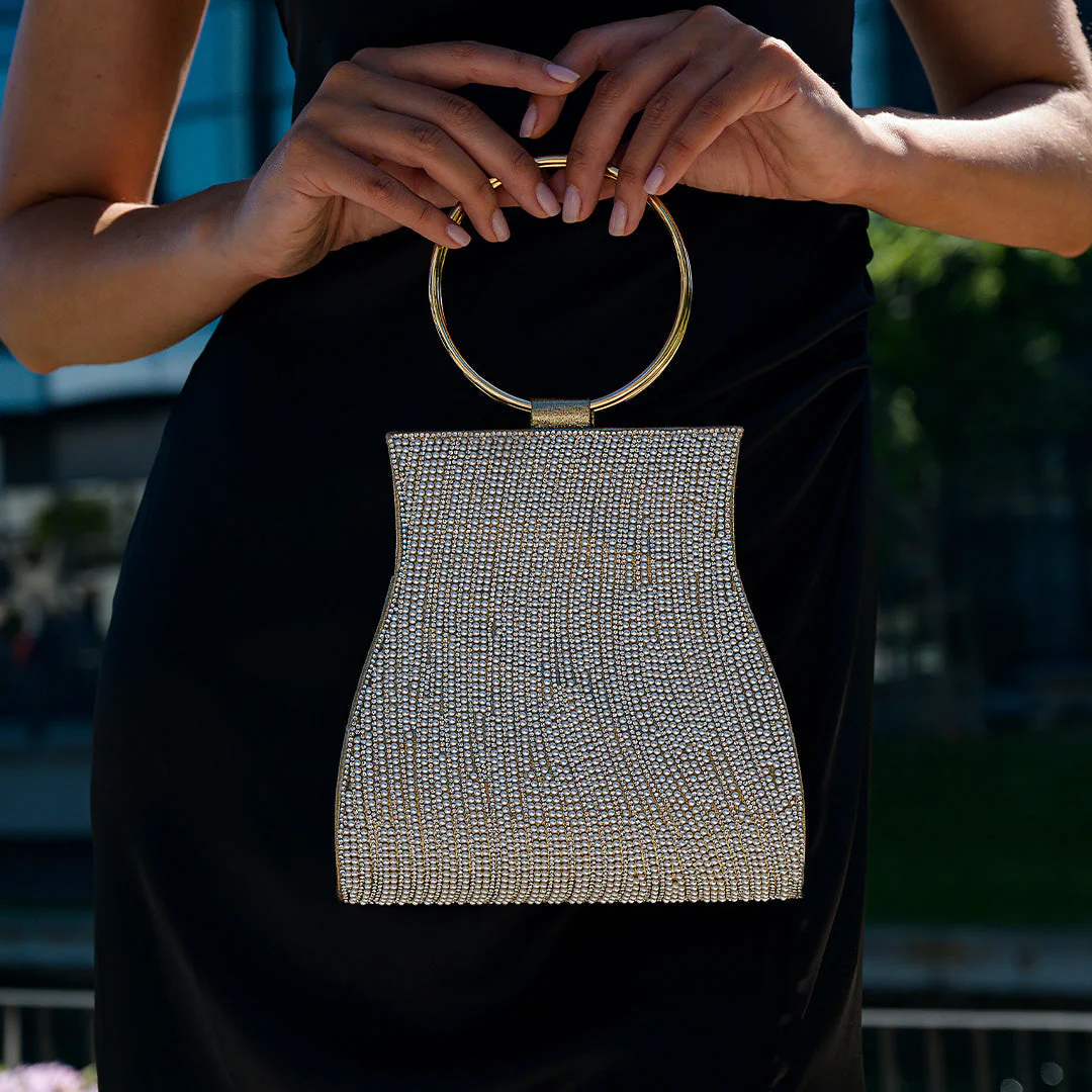 Luxe Shimmering Handbag - Elegant and Versatile  Bag - Image 6