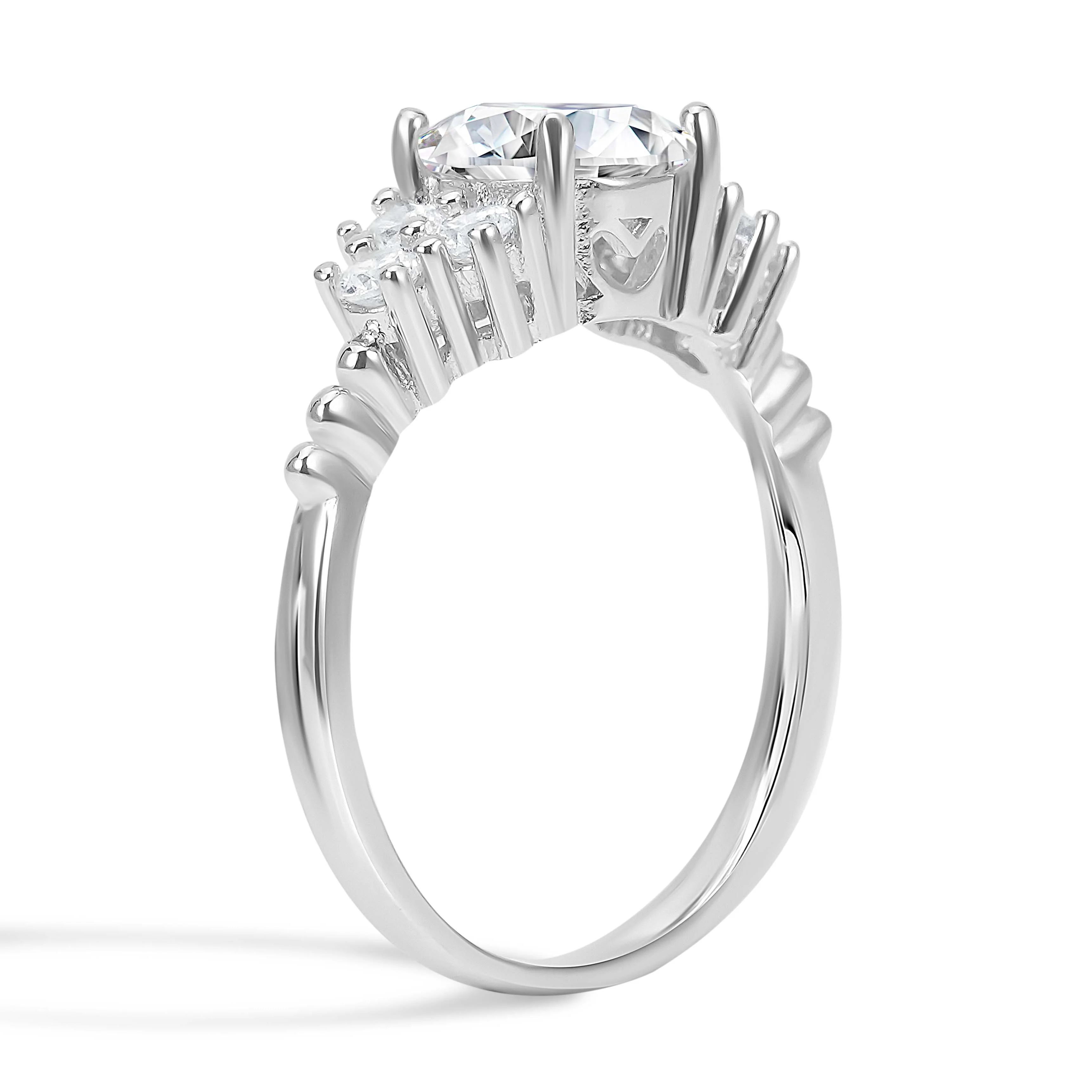 Marcella Moissanite Ring - Image 2