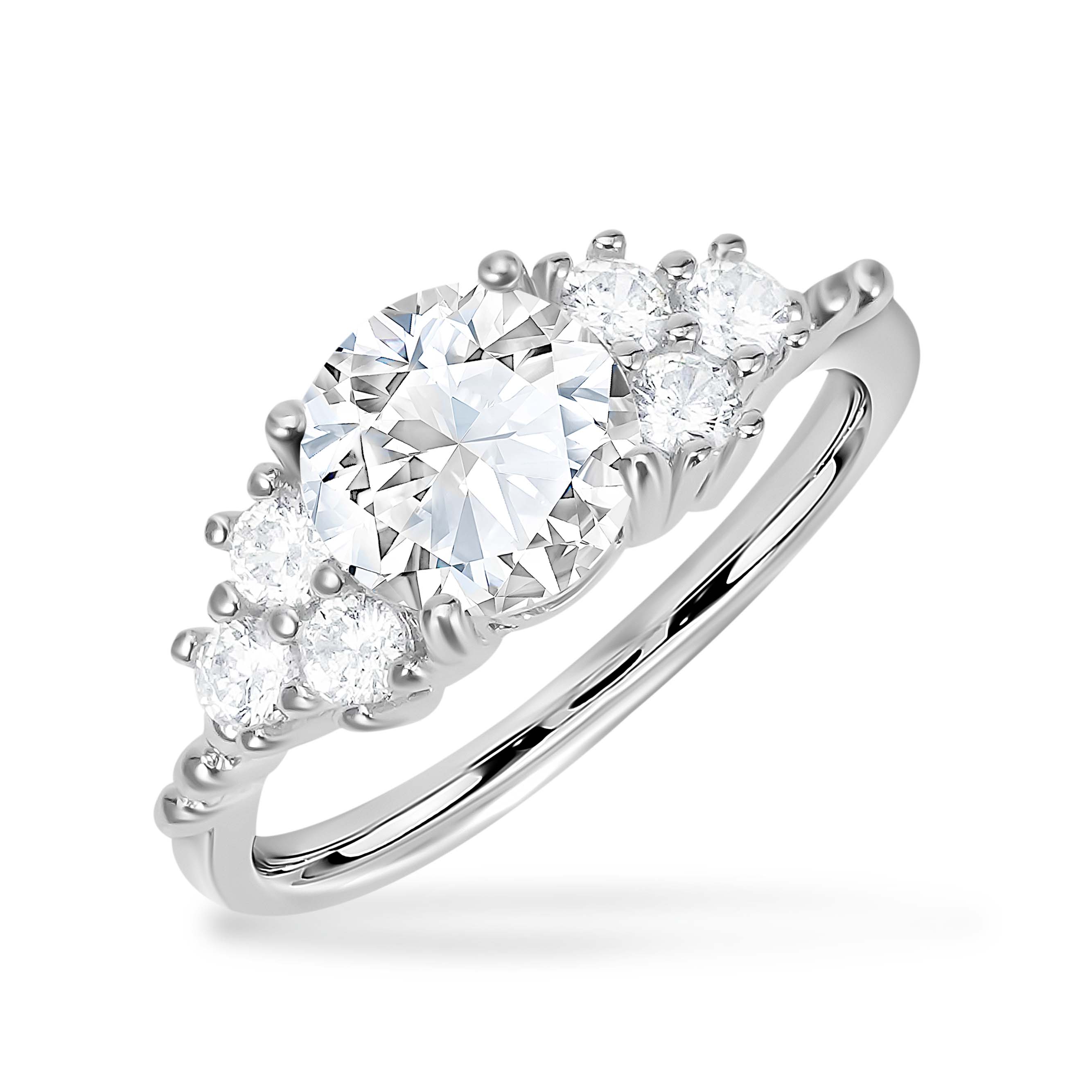 Marcella Moissanite Ring - Image 5