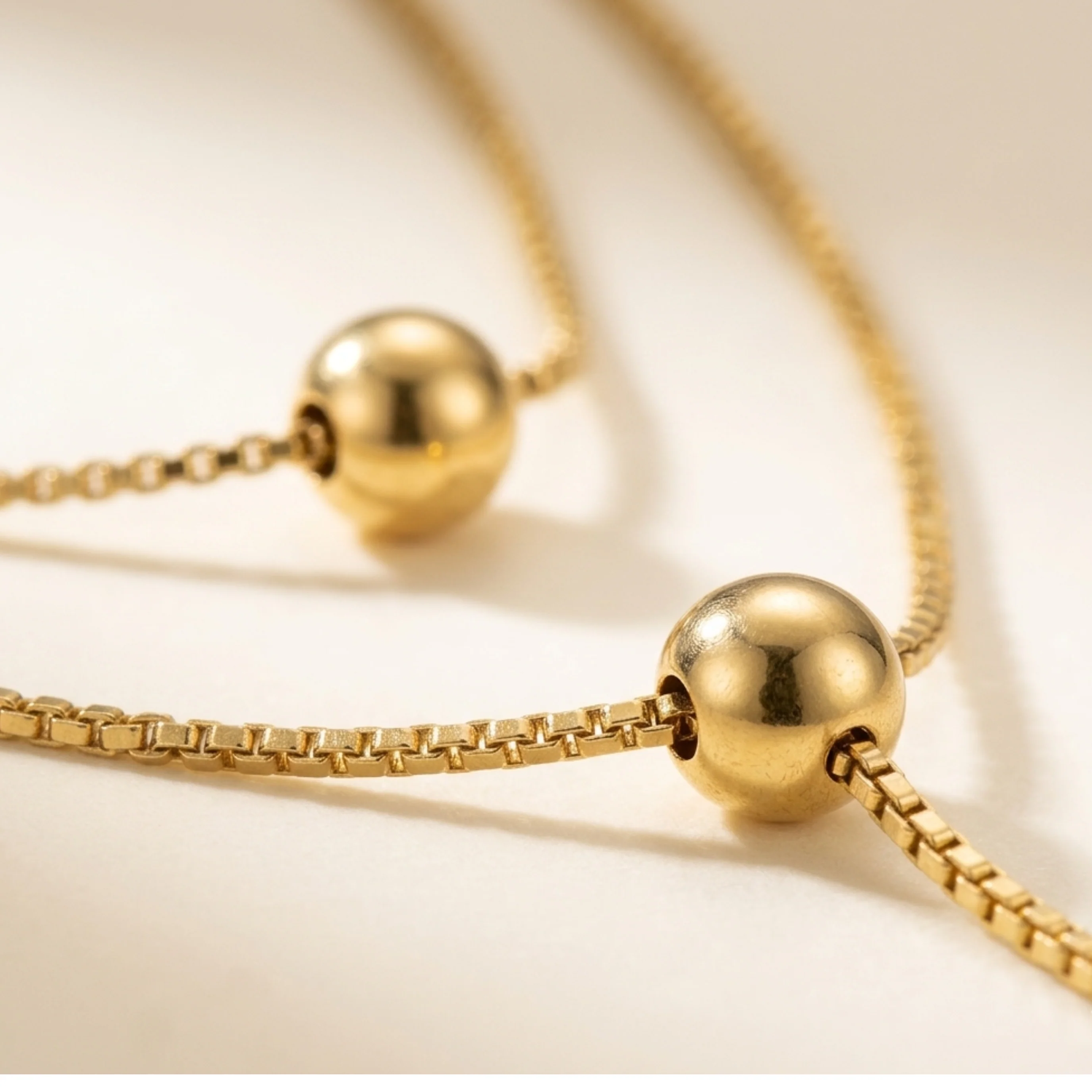 Marcelline Dangle Bead Necklace - Image 2