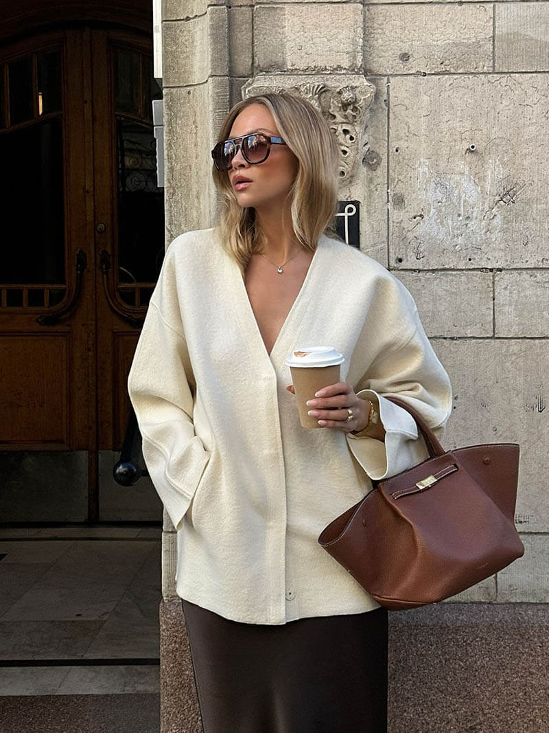 Manhattan Muse Vegan Leather Handbag - Image 7