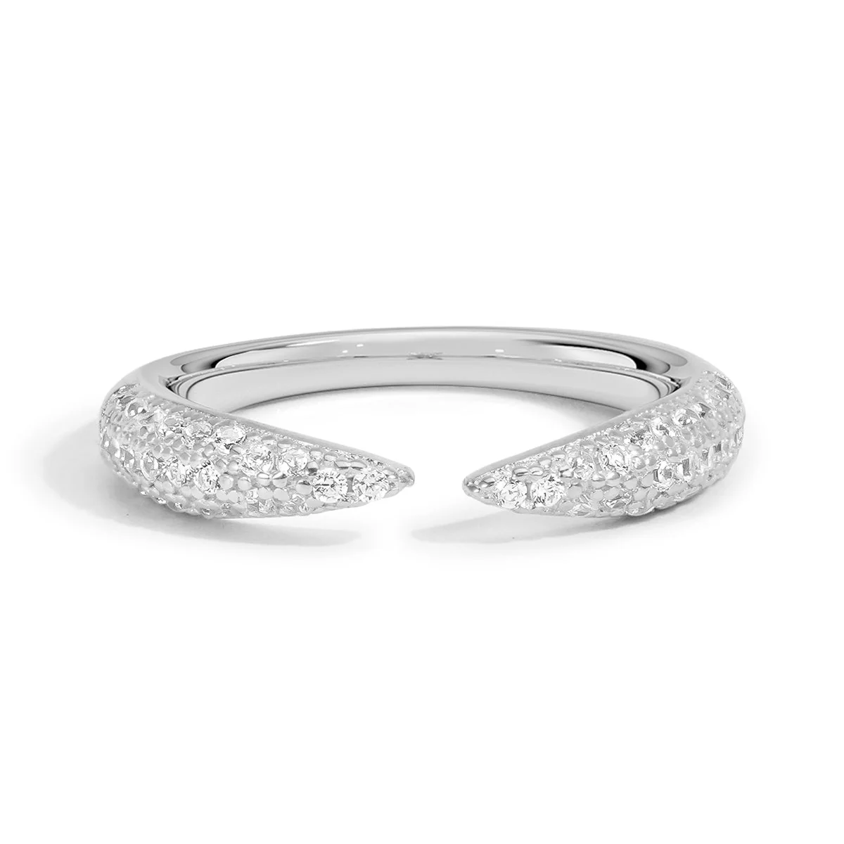Moissanite Solitaire Engagement Ring - Image 5