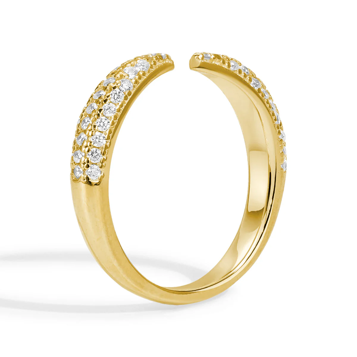 Moissanite Solitaire Engagement Ring - Image 7