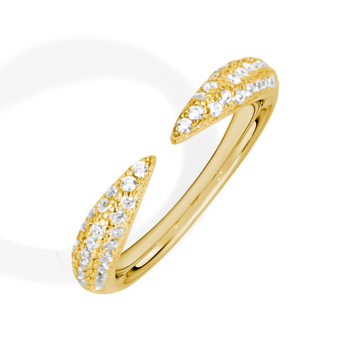 Moissanite Solitaire Engagement Ring - Image 9
