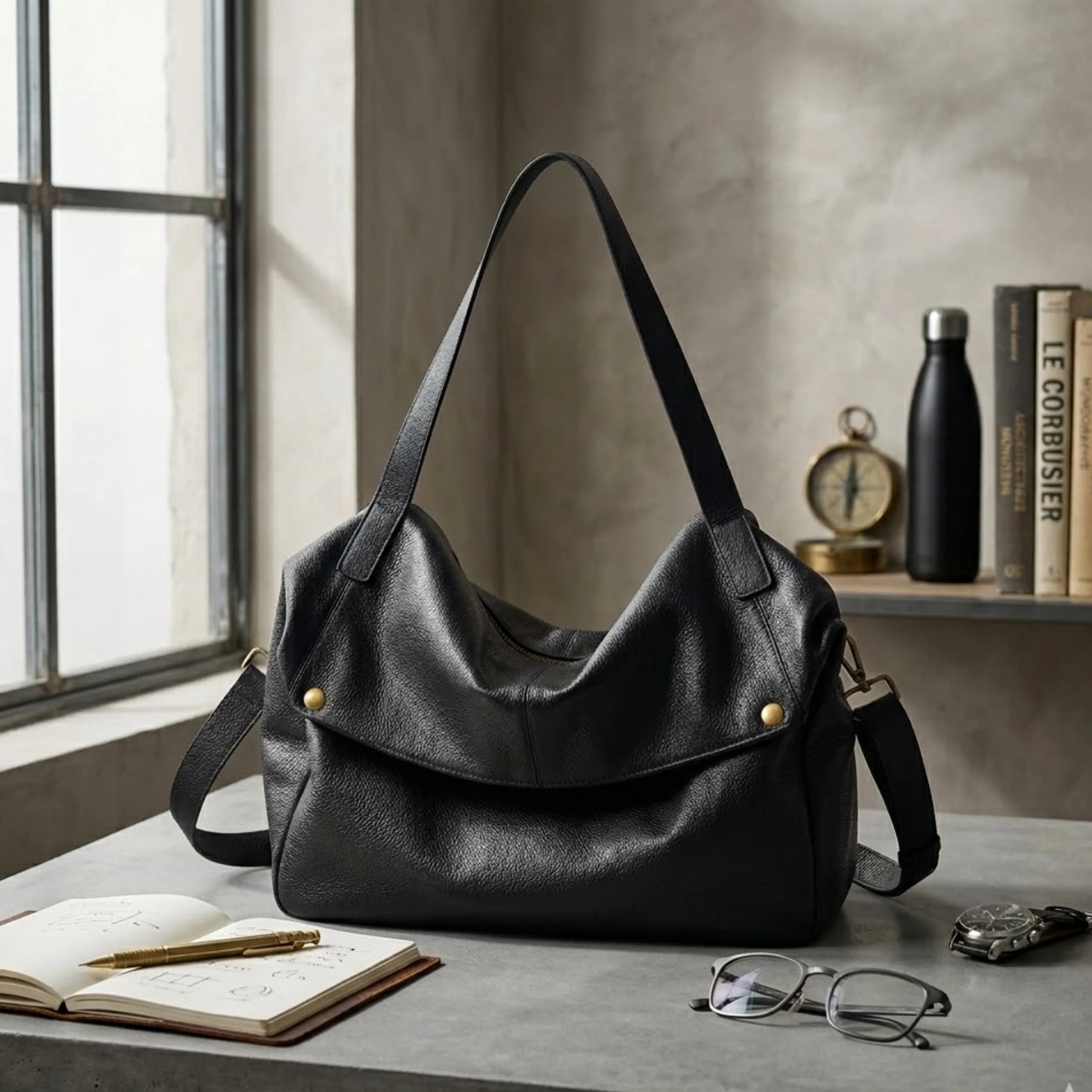 Monét Genuine Leather Tote Bag - Image 3