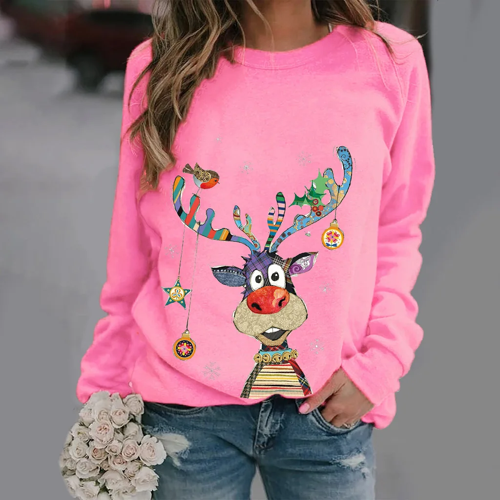 Multicolour Reindeer Sweater - Image 10