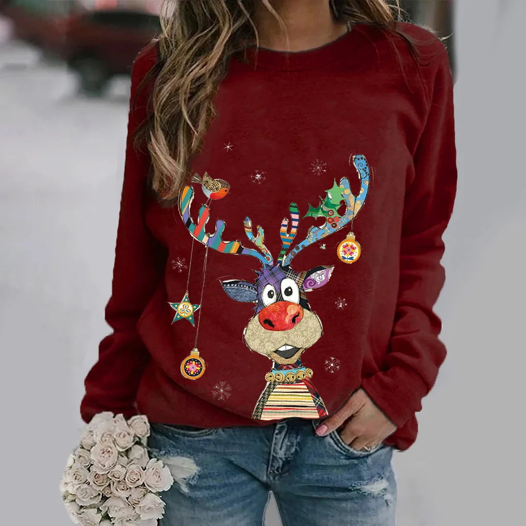 Multicolour Reindeer Sweater - Image 14