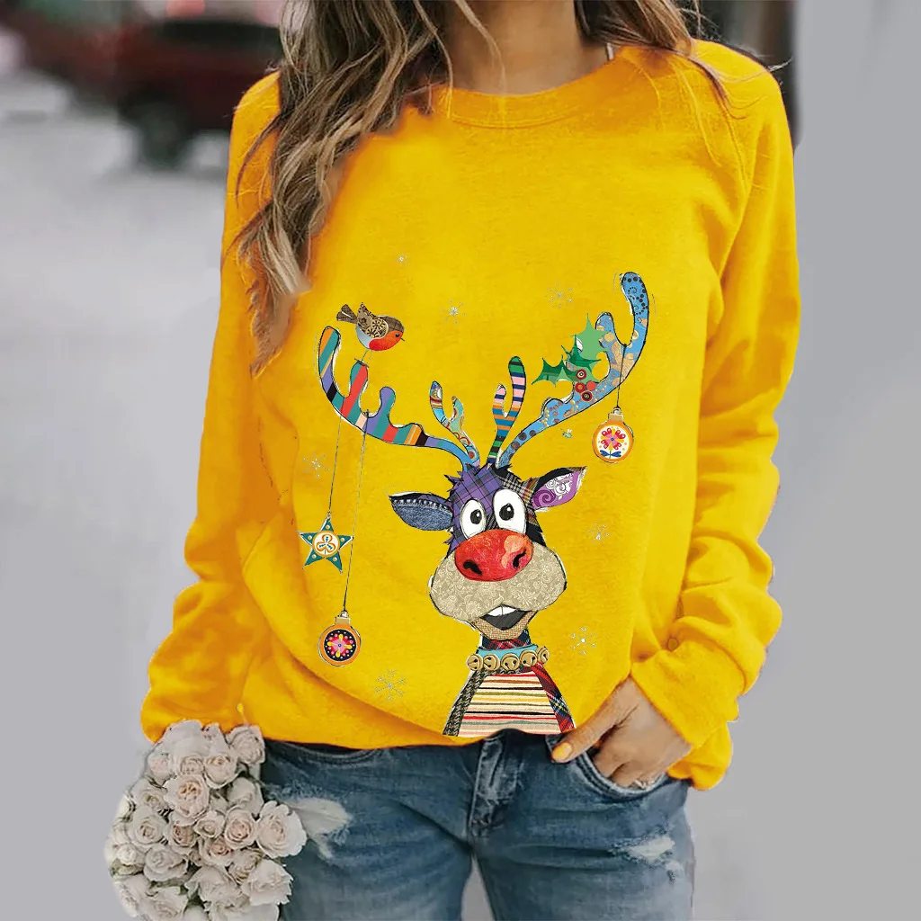 Multicolour Reindeer Sweater - Image 15