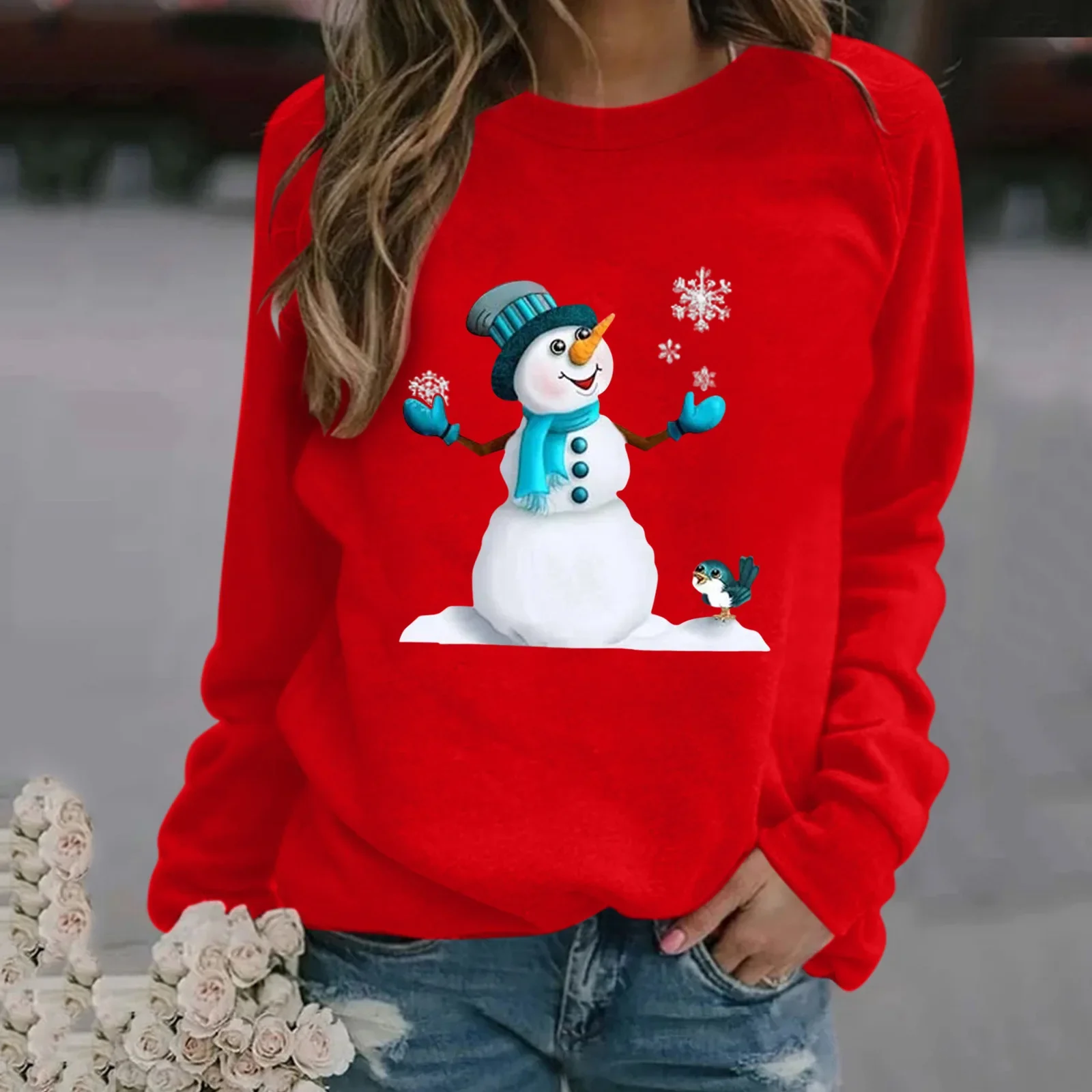 Multicolour Reindeer Sweater - Image 21