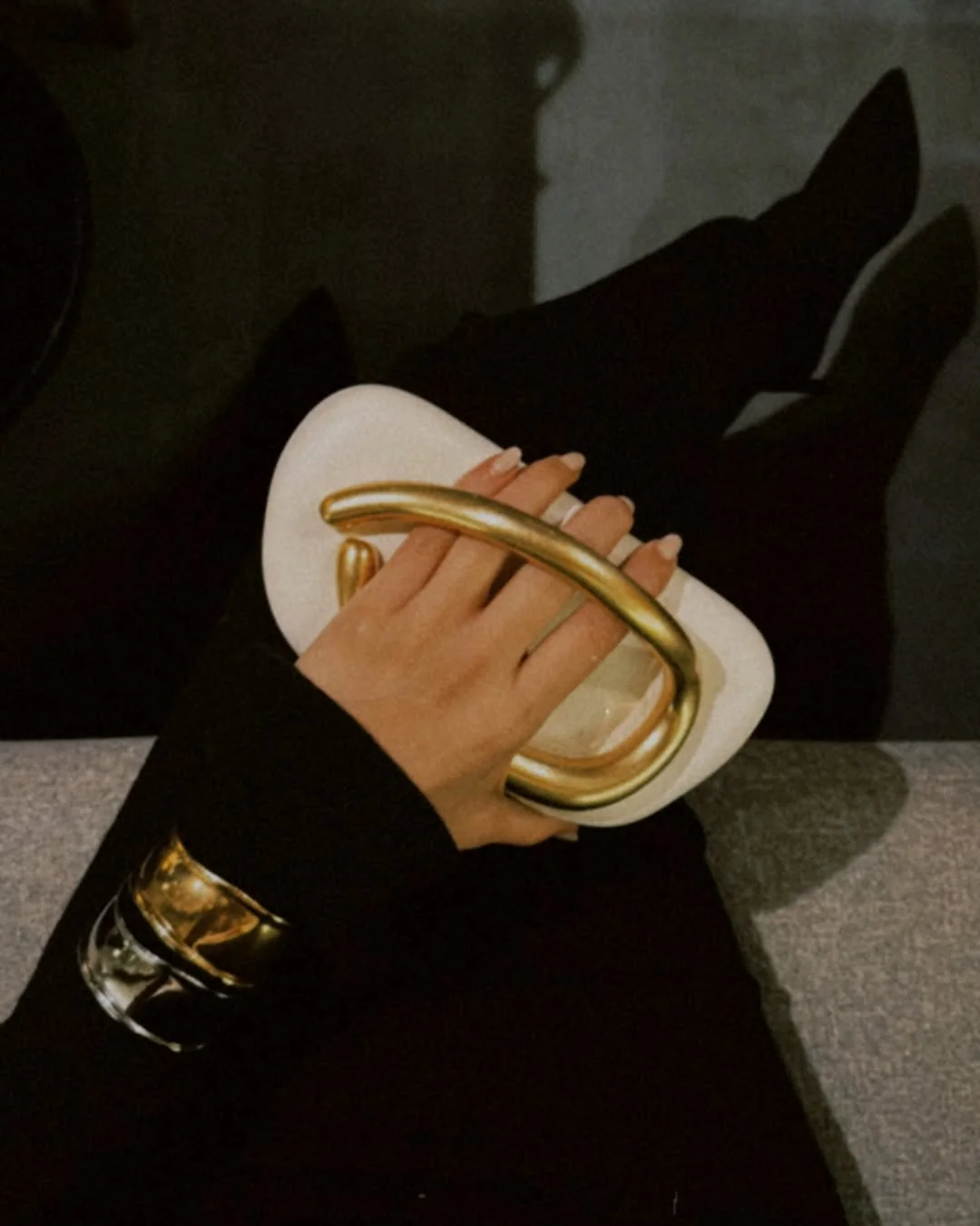 Mother-of-Pearl Box Clutch - Image 14