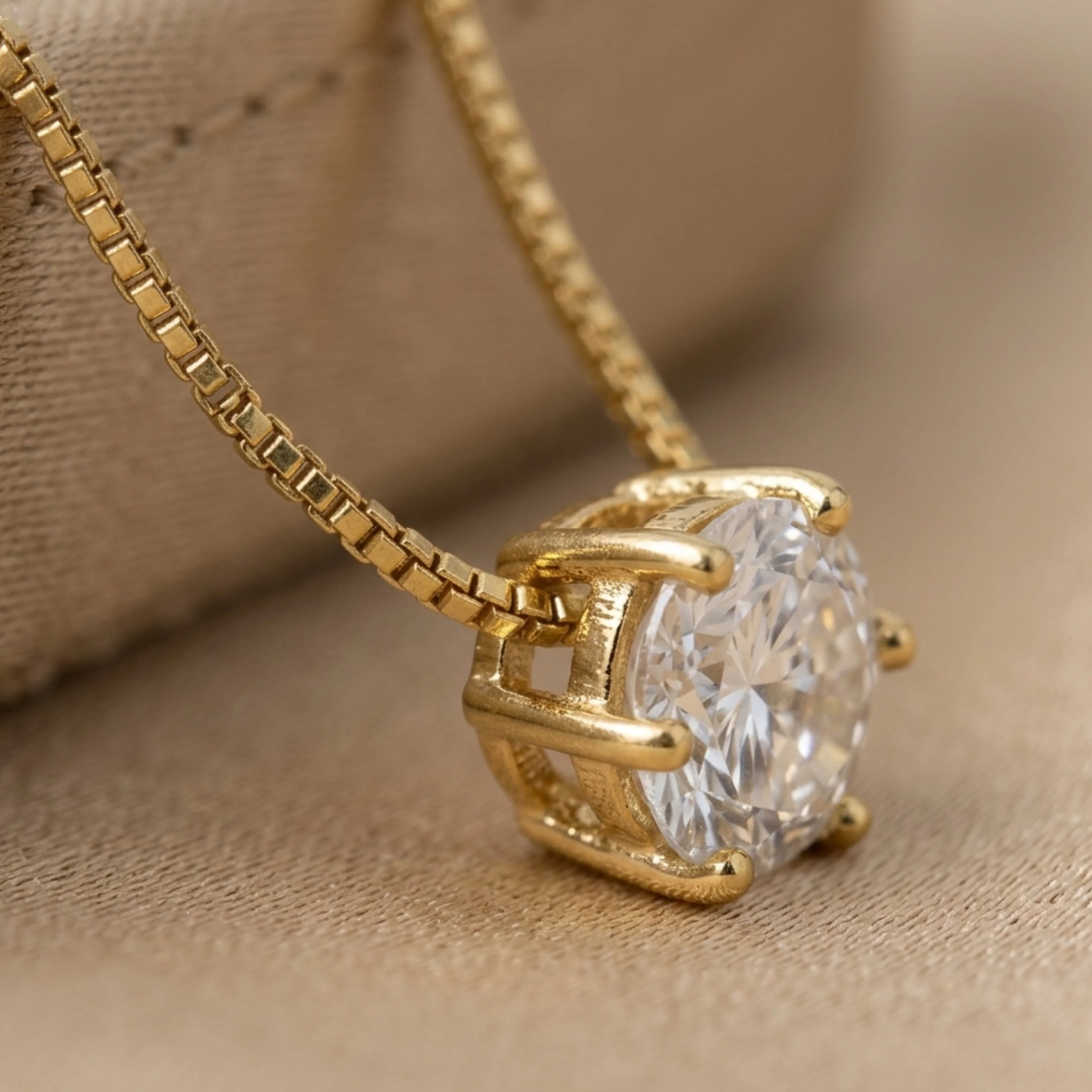 Nova Shine Solitaire Necklace - Image 6