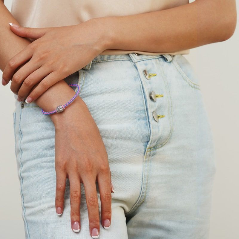 Ocean Blush Stainless Steel Bracelet - Image 5