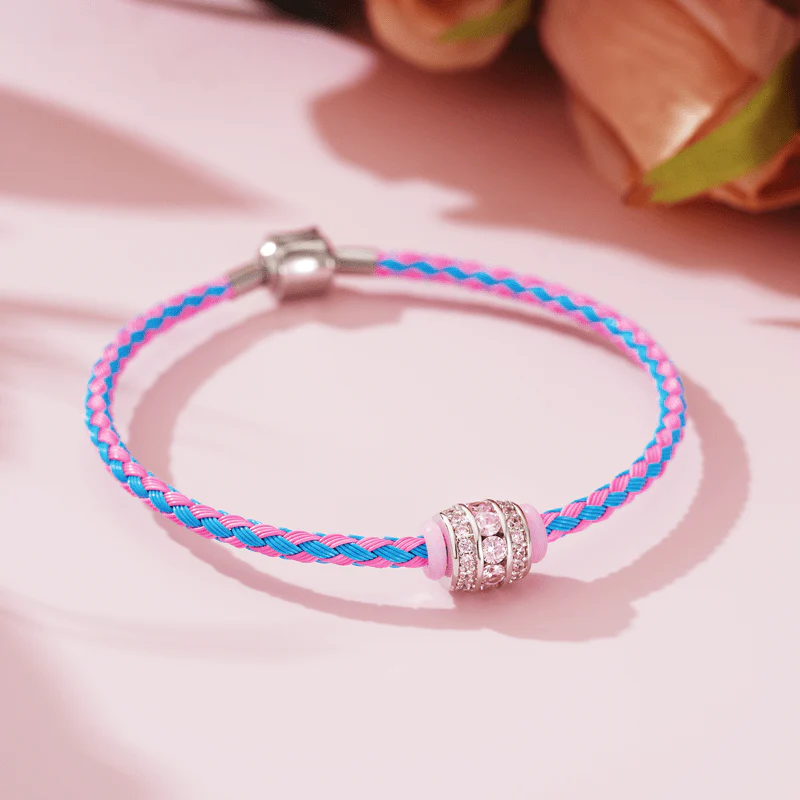 Ocean Blush Stainless Steel Bracelet - Image 6