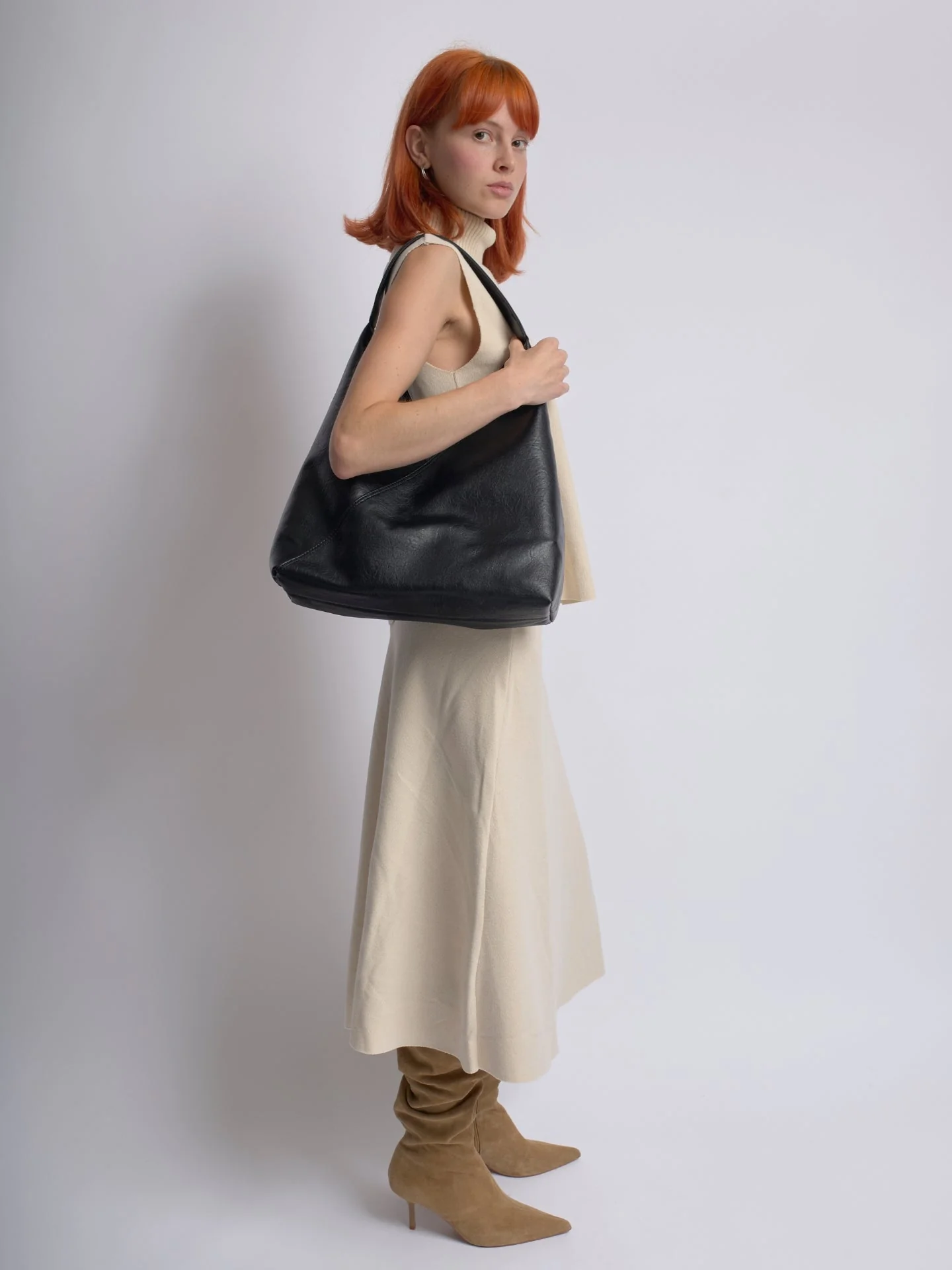 Olivia Leather Shoulder Bag - Image 11
