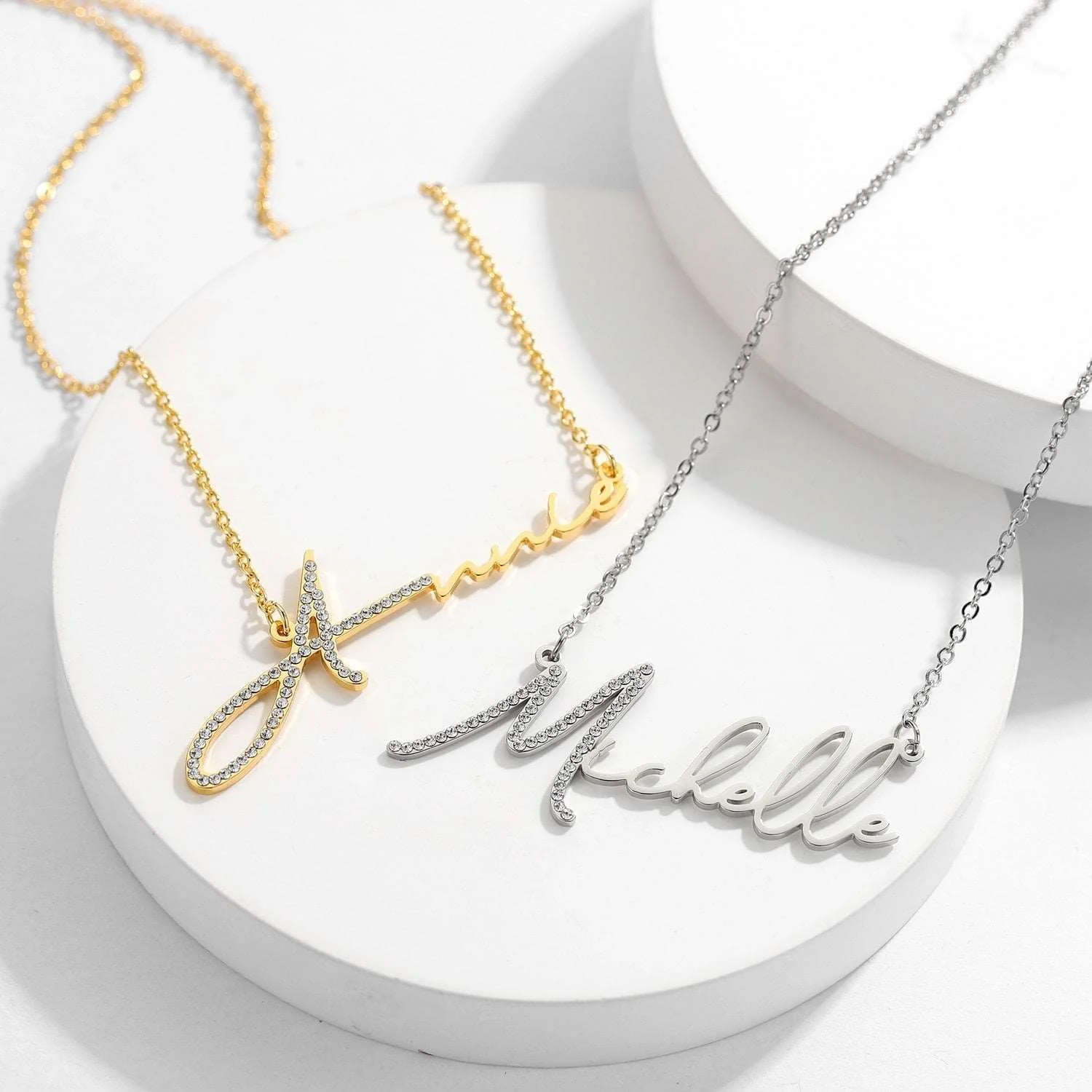 Celestia Custom Name Necklace - Image 4
