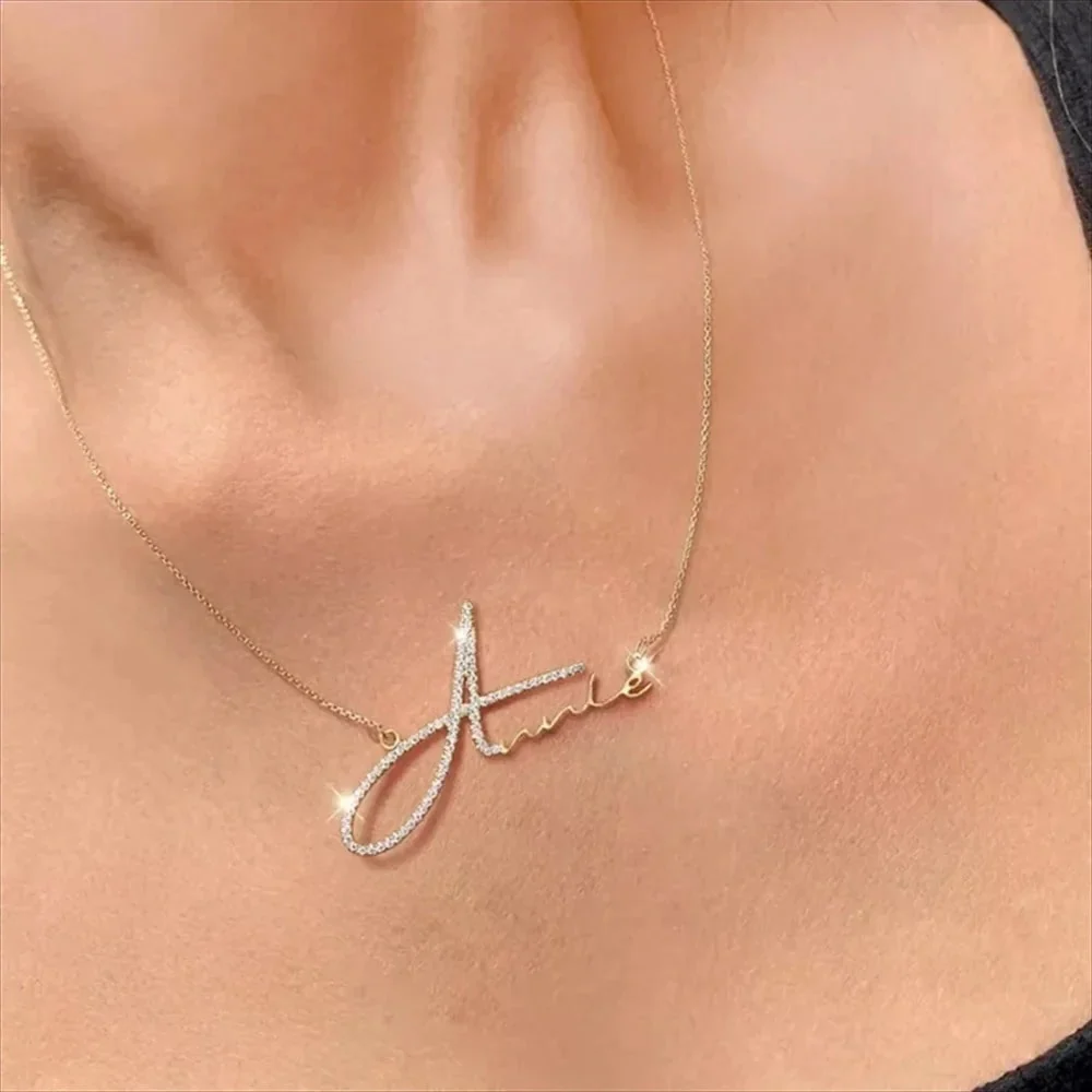 Celestia Custom Name Necklace - Image 6