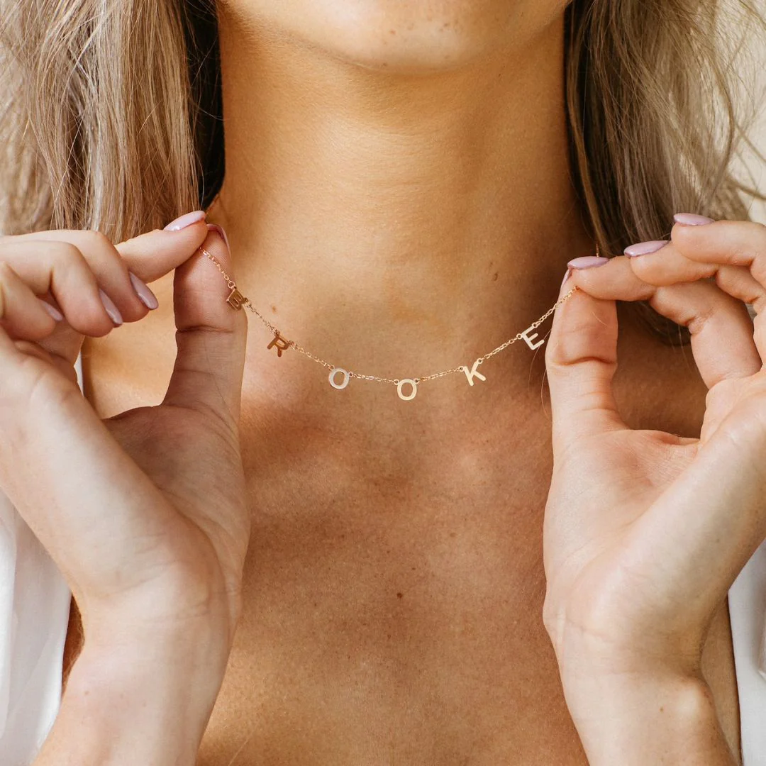 PERSONALISED BROOKLYN NAME NECKLACE FOR WOMEN - Image 2