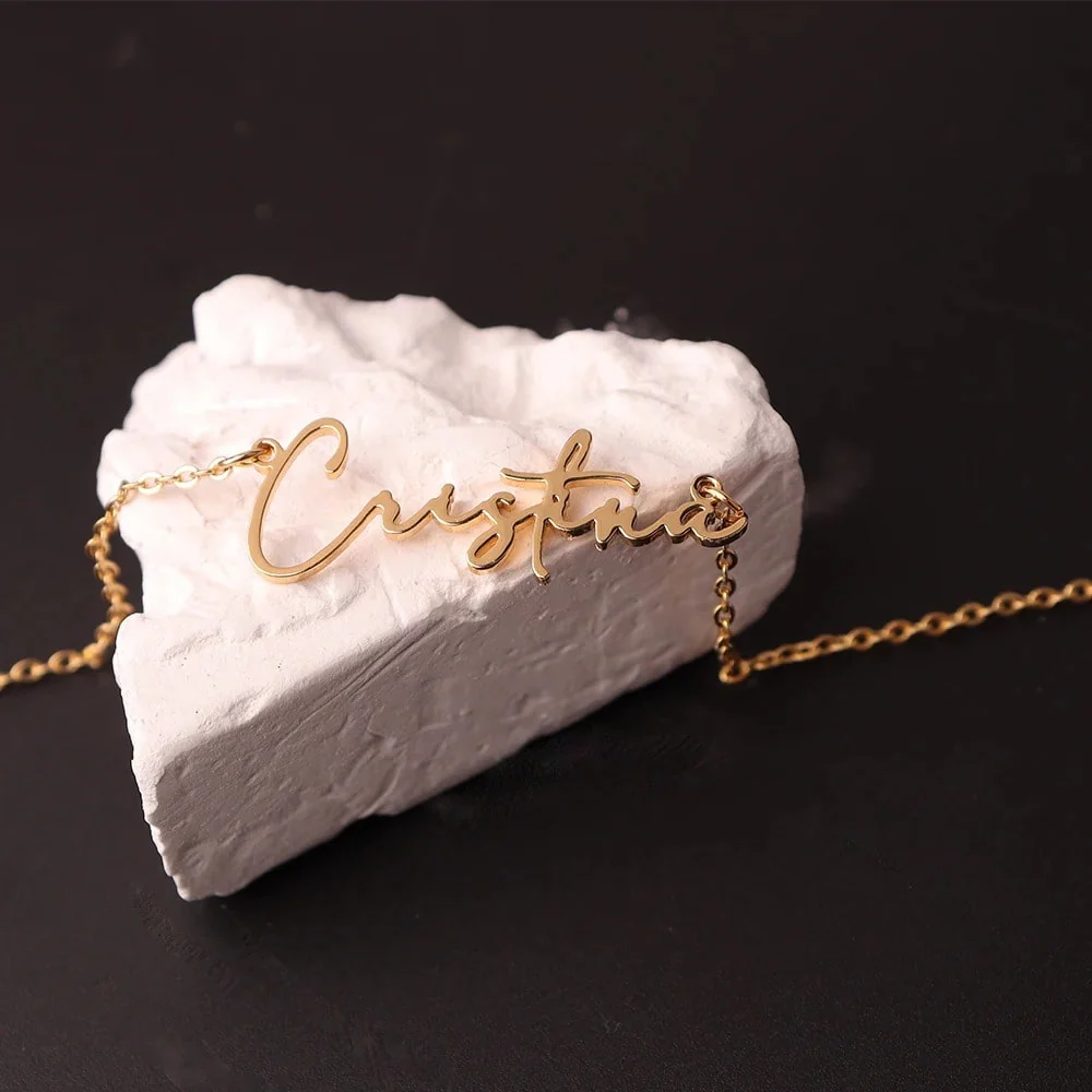 Personalized Cristina Name Necklace - Image 3