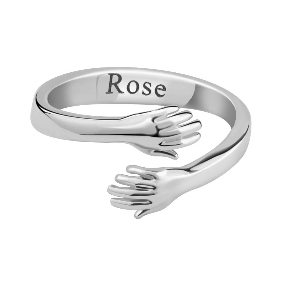Personalised Hug Ring - Image 4