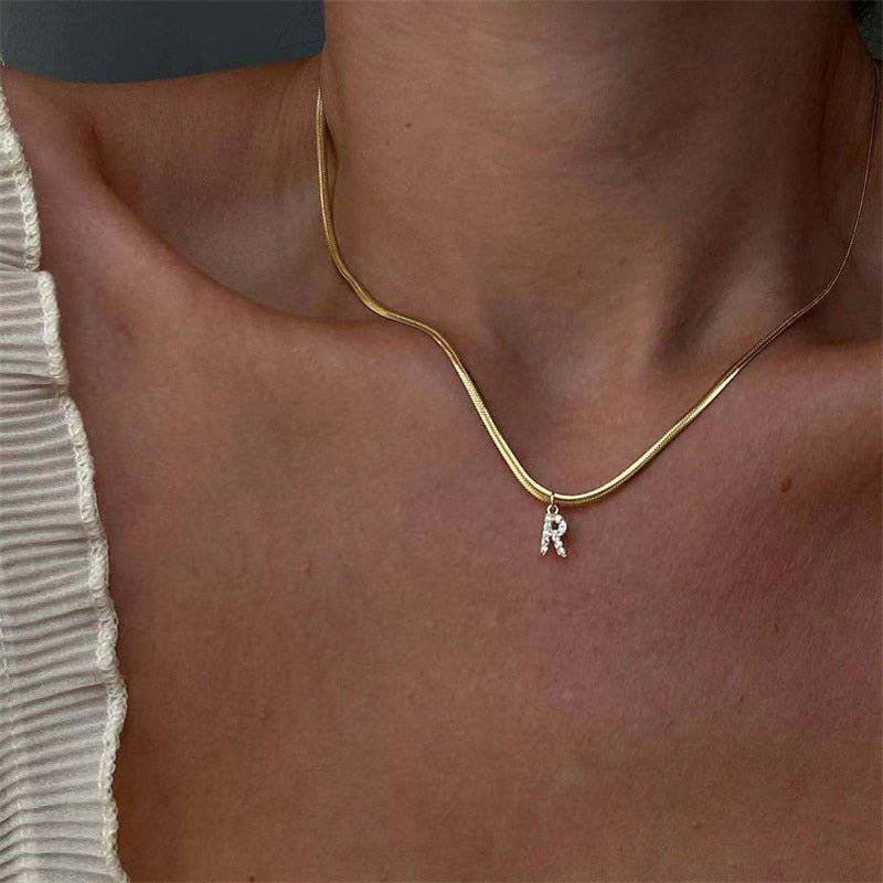 Personalised Rebecca Initial Necklace - Image 10