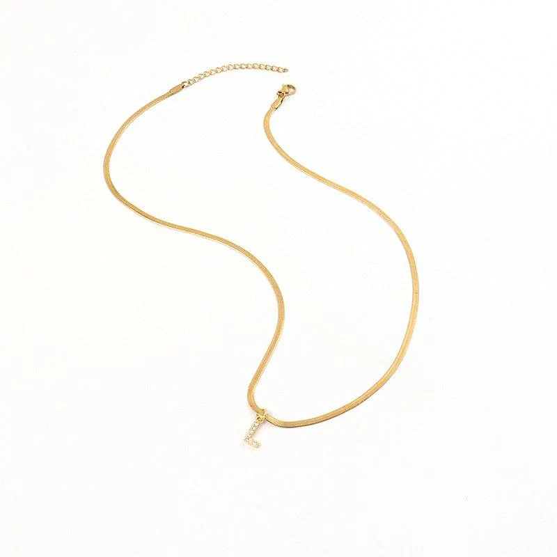 Personalised Rebecca Initial Necklace - Image 4