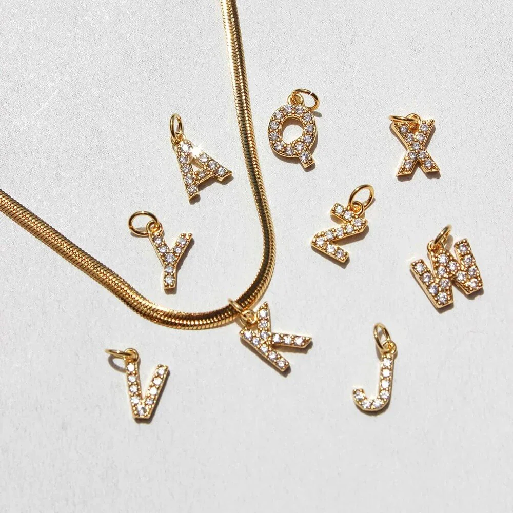 Personalised Rebecca Initial Necklace - Image 5