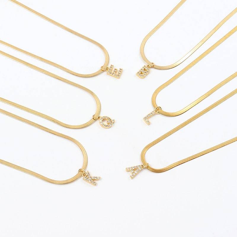 Personalised Rebecca Initial Necklace - Image 6