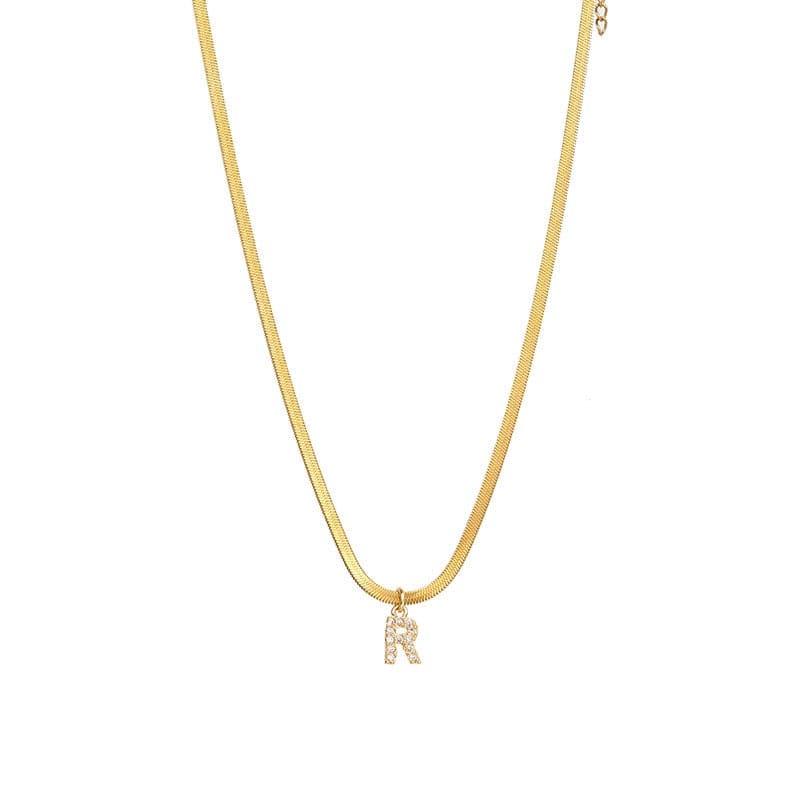 Personalised Rebecca Initial Necklace - Image 8