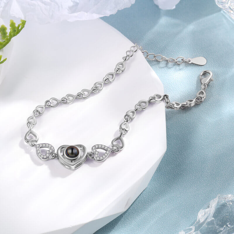 Photo Projection Heart Bracelet - Image 3