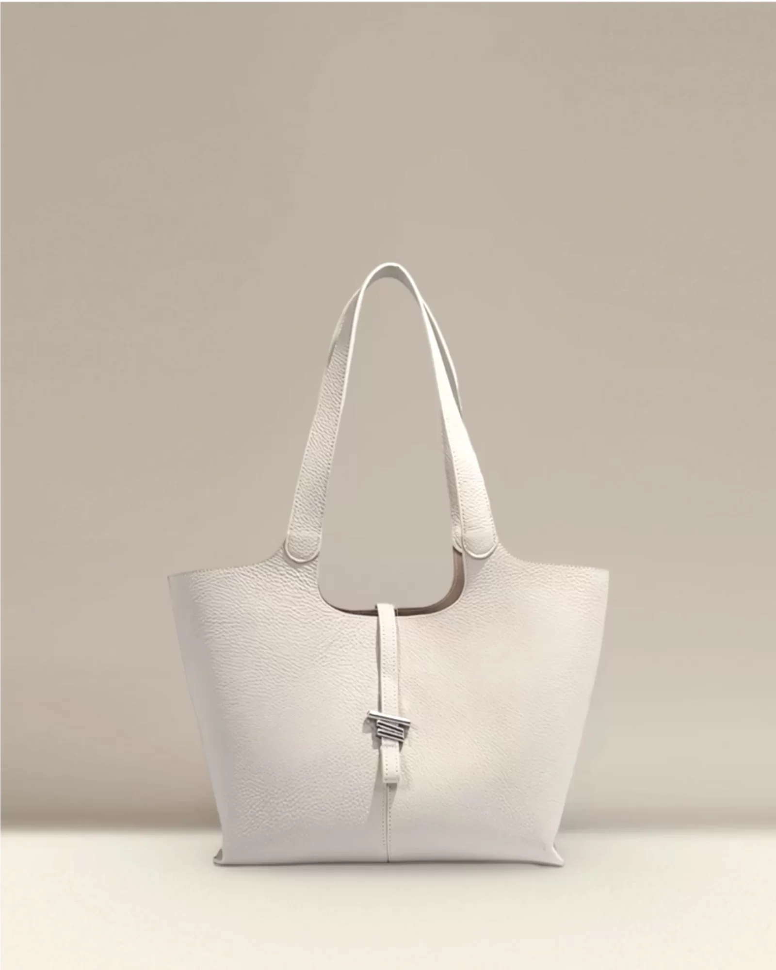 Professional Elegance Leather Laptop Tote - Image 10