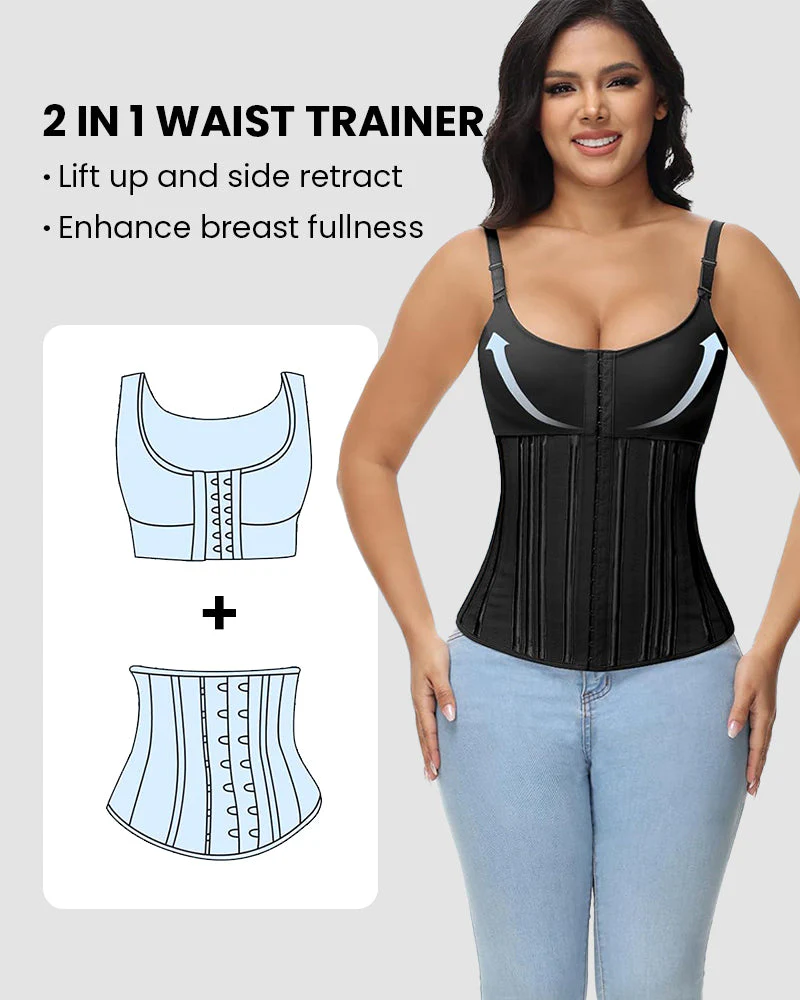 Push-Up Sculpting Corset Vest Shapewear - Image 2